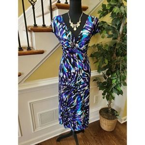 Glamour Sleeveless Midi Casual Career Dress SZ 18W